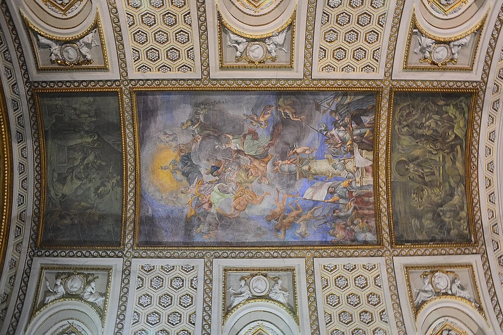 L'apoteosi della Repubblica con l'allegoria della Divina Sapienza - Palazzo Ducale, Genova 1